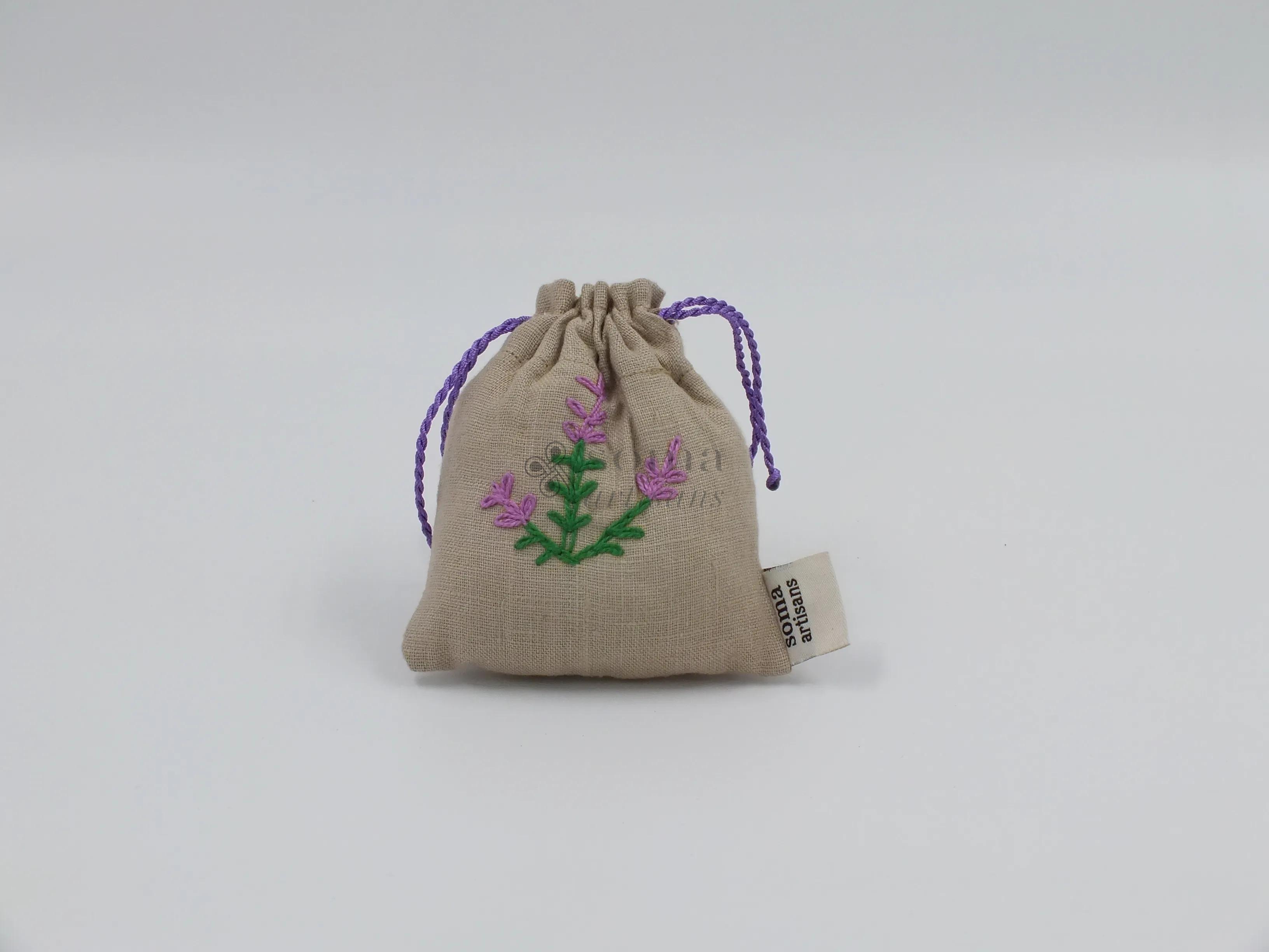 LHP001 Nakışlı Lavanta Kesesi